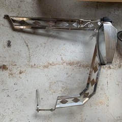 デコトラ ミラーとミラーステー