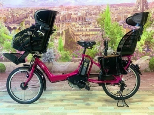 D35D電動自転車M23M/長生き8アンペア/保証期間有/新品タイヤ/ヤマハ