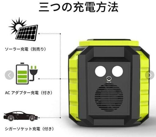 MARBERO ポータブル電源 大容量 60000mAh/222Wh （小ぶりで