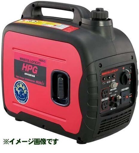 ワキタ(MEIHO)　インバーター発電機　HPG1600i2【未使用品】 - 家電