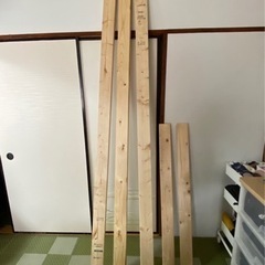 (決まりました)DIY用木材　2×4材