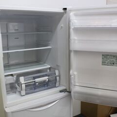 日立 3ドア冷凍冷蔵庫 真空チルド 自動製氷 265L R-S27JV(XW