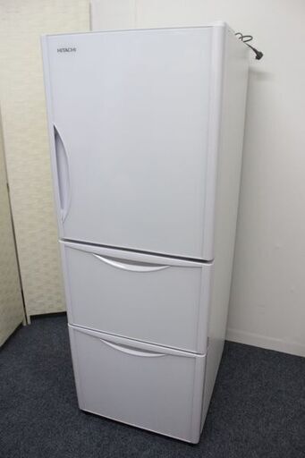 日立 3ドア冷凍冷蔵庫 真空チルド 自動製氷 265L R-S27JV(XW)クリスタルホワイト 2019年製 HITACHI  中古家電 店頭引取歓迎 R5598)