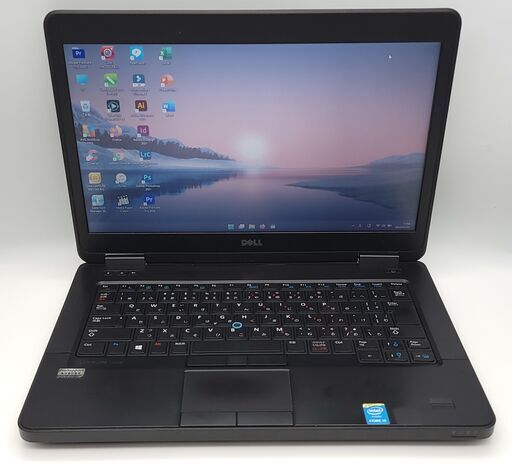 DELLノートパソコン i5（中古）4GBのメモリ、SSD128GB,14画面、Intel HD Graphics 4400、Windows11, Office2021, Photoshop2021, Illustrator2021,Corel2021,FilmoraX等.