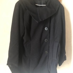 大きいサイズ 冬物コート 【黒×青チェックは相談中】