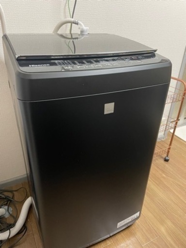 【決定しました】【2021年製】美品　全自動洗濯機　5.5kg