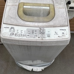 洗濯機　外置　2013年製