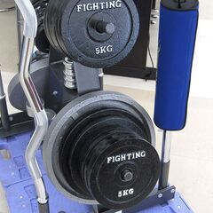 札幌市/清田区 FIGHTING ROAD/ファイティングロード 他 ダンベルプレート バーベル セット プレート合計145kg 筋トレ トレーニング