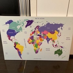 世界地図　英語