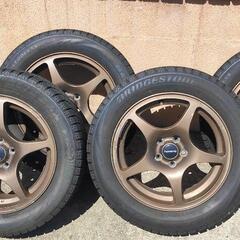 スバル 純正軽量ホイール スタッドレス 205/55/r16