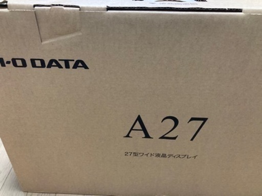 ディスプレイ　モニター　27インチ　新品未使用