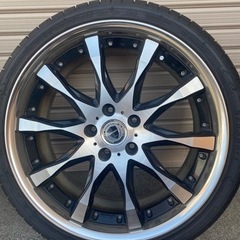 WORKホイール、タイヤ付き