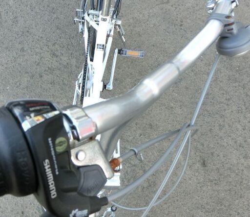 折りたたみ自転車 20インチ 白色 Patan-ta 変速ギア 札幌市西区西野