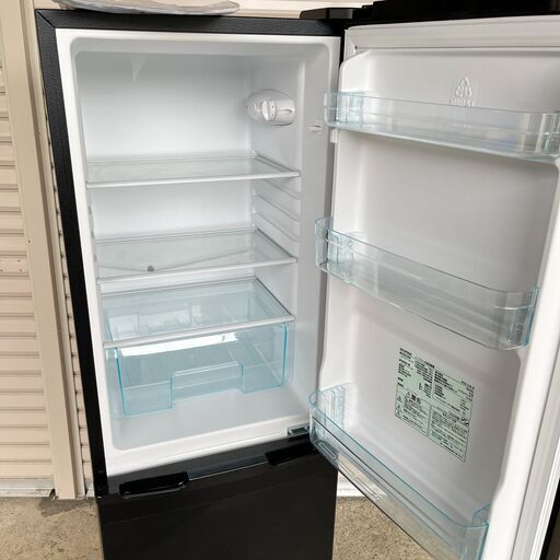 美品 2020年製 アイリスオーヤマ IRSE-H16A-B 右開き ２ドア 冷凍62L 冷蔵庫 162L ブラック