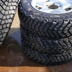 ジムニー用　アルミ、タイヤ付き