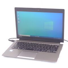 超高速SSD搭載 Wi-Fi有 ノートパソコン 東芝 R63/A 中古良品 13.3型