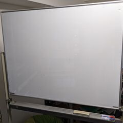 大型脚付きホワイトボード LION 120cm×90cm 無料