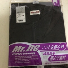 保管品未開封　半袖ポロシャツ　ブラック　サイズ:M