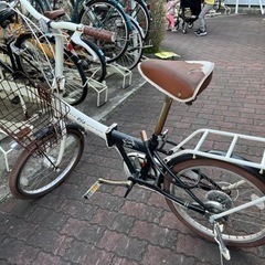 無料で引き取って下さい❕折りたたみ自転車