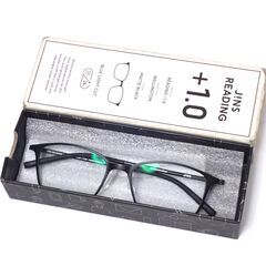 CC274 JINS READING GLASSES 度数 +1...