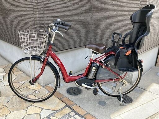 大容量8AhYAMAHA　pasパスラフィーニ　子供乗せ　26インチ　電動自転車　電動アシスト自転車　329ｒ4