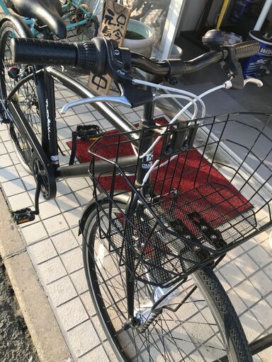 TRADEA THROWin マットブラックの27インチクロスバイク とても綺麗な