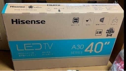 ハイセンス　４０Ｖ型液晶テレビ　40A30G
