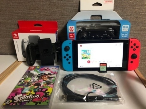 Nintendo Switchとソフトとコントローラー