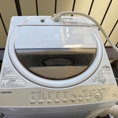 【ネット決済・配送可】TOSHIBA 洗濯機