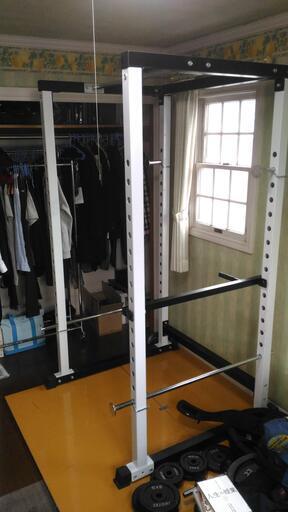 IROTECパワーラック4557/IROTECアイアンバーダンベル140KGセット