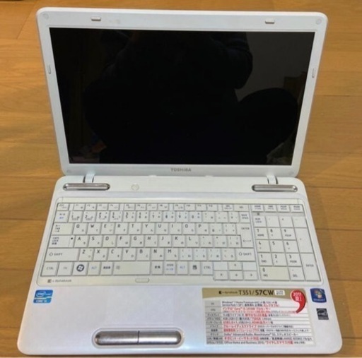 高性能Core i5第2世代　HDD750GB！東芝T351/57CW（注意:ジャンク品）