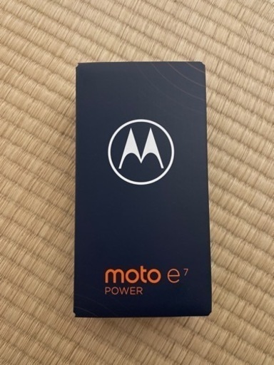 motoe7power コーラルレッド　SIM動作確認のみの新品同等品！