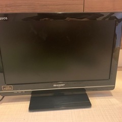 【決まりました】テレビ　SHARP　AQUOS    LC-19...