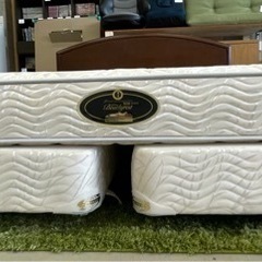 シモンズ ダブルベッド エクストラ ハード プレミアム マットレス
