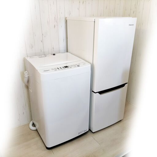 2022年激安 2ドア冷蔵庫&4.5kg洗濯機 高年式!! 2点セット R03060 配送 ...