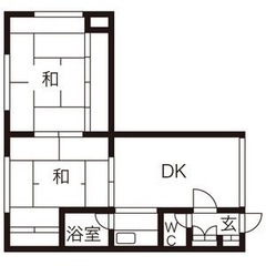 礼金ゼロ!★駅チカ★成約特典あり! コーポL202 札幌市東区北...