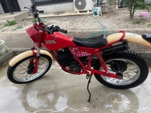 稀少ファンティクモータース　トライアル125
