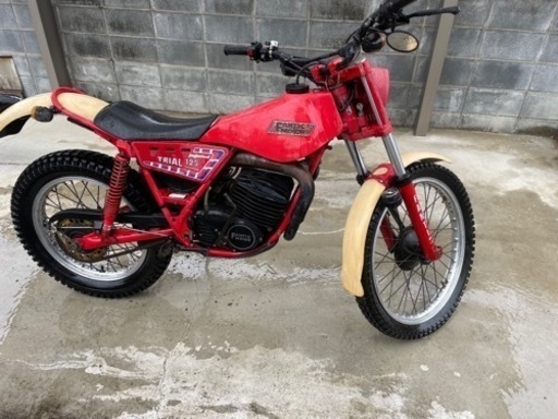稀少ファンティクモータース　トライアル125