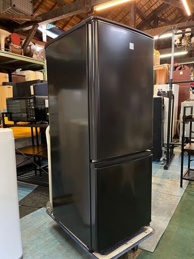 【成約済】※【高年式】2020年　三菱　ノンフロン冷凍冷蔵庫　146L　MR-P15EF-KK　ブラック