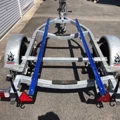 軽トレーラー/車検R5年5月まで／ブラストトレイル