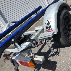 軽トレーラー/車検R5年5月まで／ブラストトレイル