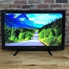 即日受渡❣️日立32型TV 外付HDD対応8500円