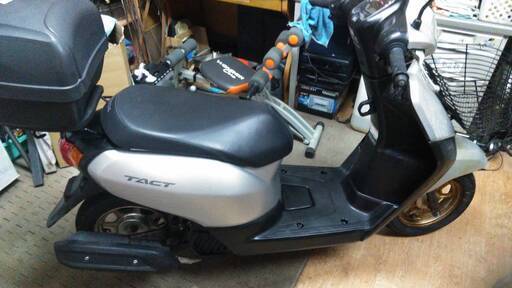 タクト現行型 ７万５千円 ✨自賠責保険R.７年９月 迄 原付バイク下取り