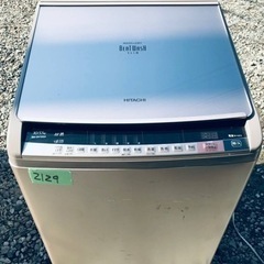 ③✨2016年製✨2129番 日立✨電気洗濯乾燥機✨BW-DV100A‼️