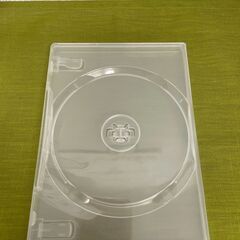 DVDトールケース（透明）1枚　★引き取り送料0円★未使用★保管傷あり