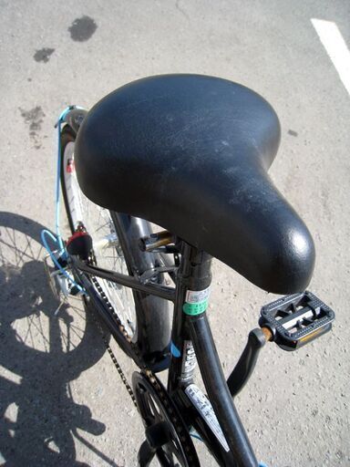 ☆ CAPTAINSTAG 折り畳み自転車 20インチ 6段変速 ブラック 黒