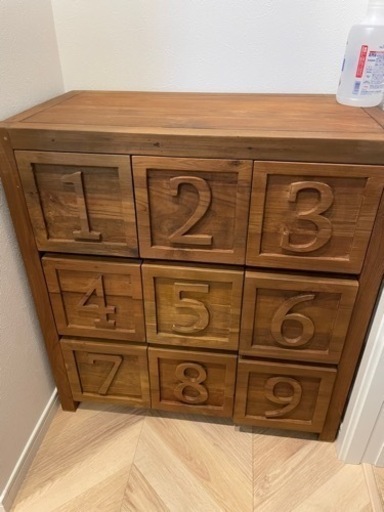 数字　チェスト　可愛いです 数字 チェスト 可愛いです