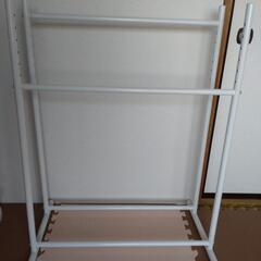 ニトリハンガーラック二段押入れ収納 K 月寒中央の収納家具 押入れ収納 の中古あげます 譲ります ジモティーで不用品の処分