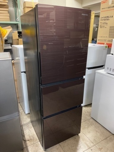 最終決算 冷蔵庫 ハイセンス HR-G2801BR 3ドア 282L 2021年製 - 冷蔵庫 