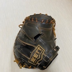 硬式用　キャッチャーミット　グラブ　ZETT  価格交渉可